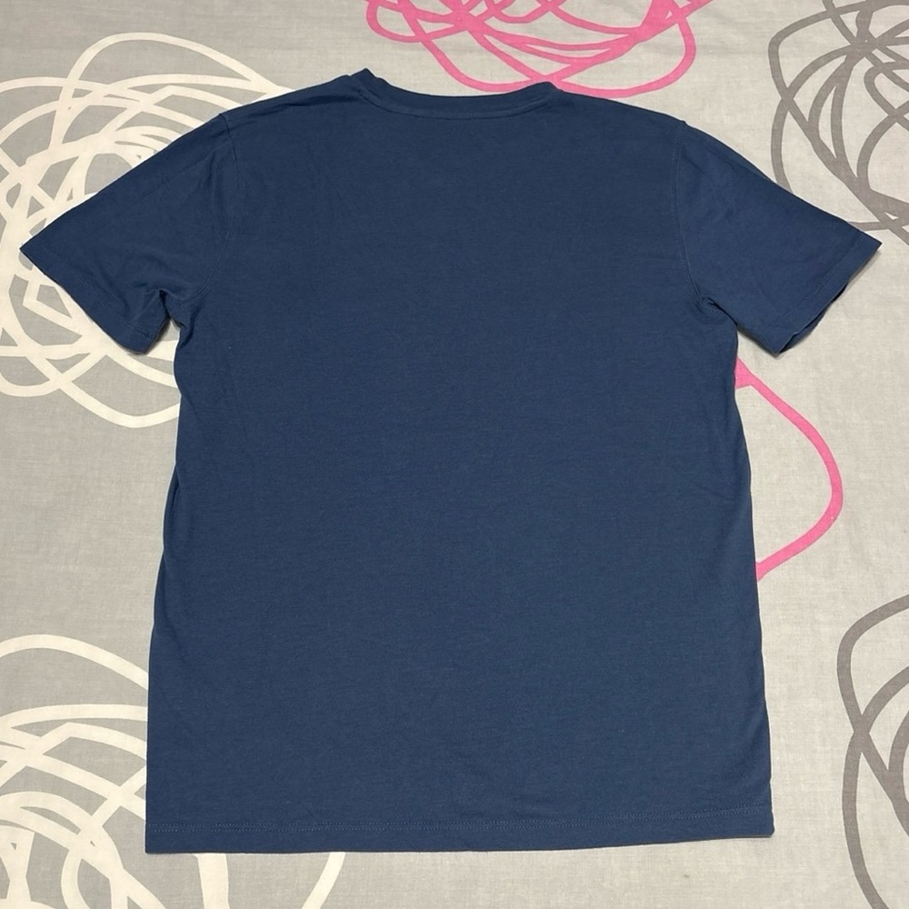 Old Navy Blue Henley T-Shirt - Picture 5 of 5